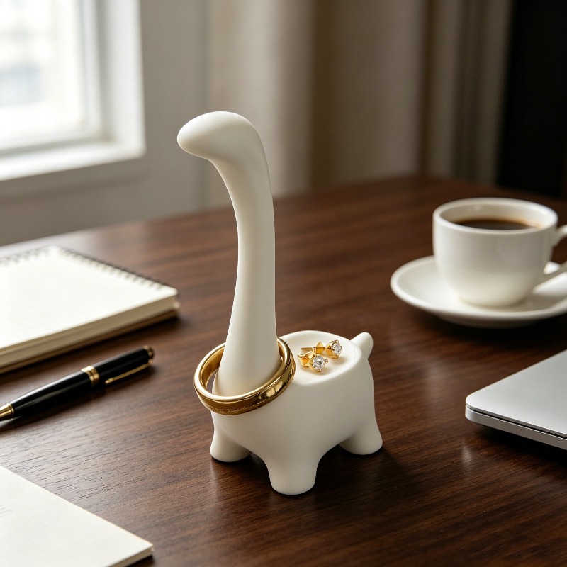 3D Printing Ring Holder - Настольное украшение: подставка для колец в