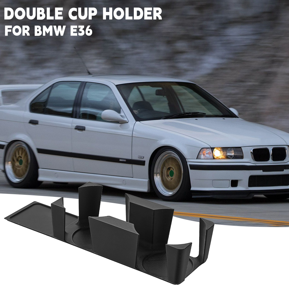 3D Printing Holder - Двойной подстаканник для BMW E36, подстаканник