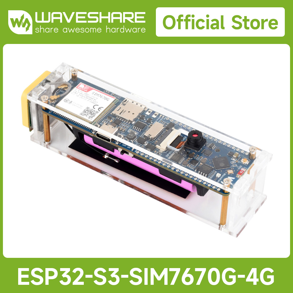 Raspberry Pi 3D Print - Waveshare ESP32-S3 SIM7670G Плата разработки 4G,