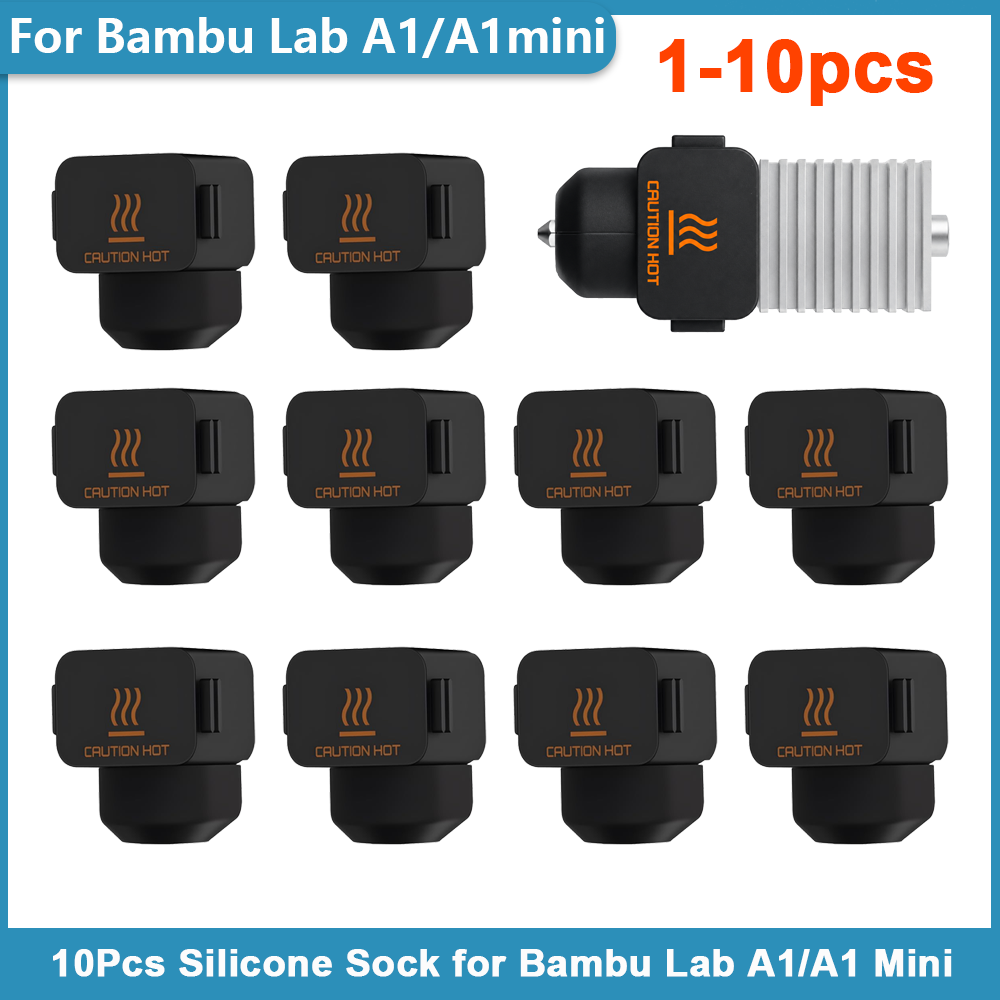Silicone Sock Hotend - 10 шт. силиконовых накладок для Bambu