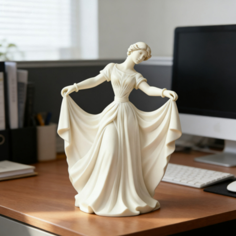 3D Printing Technology - 3D-печатная скульптура балерины - Элегантная статуэтка