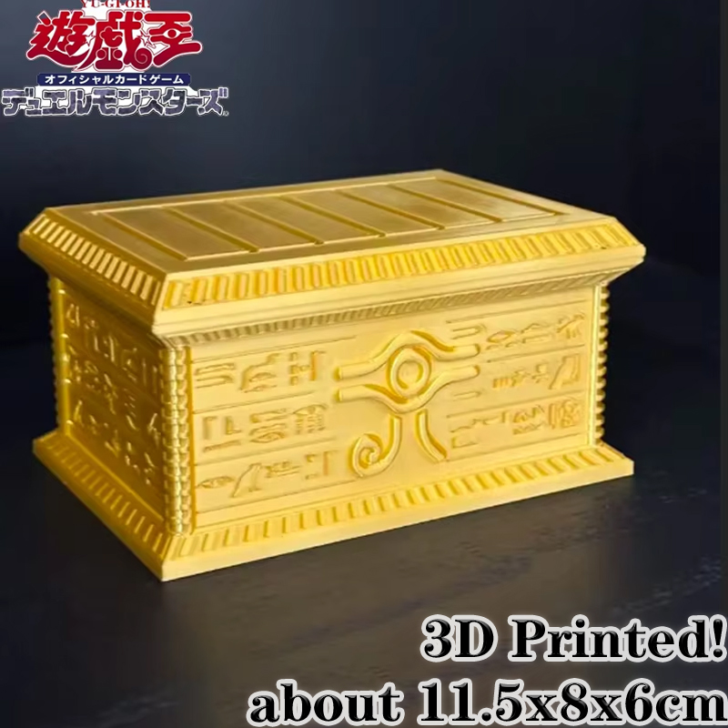 3D Printing Case - Новинка 2026 года: Золотой саркофаг Yu-Gi-Oh,