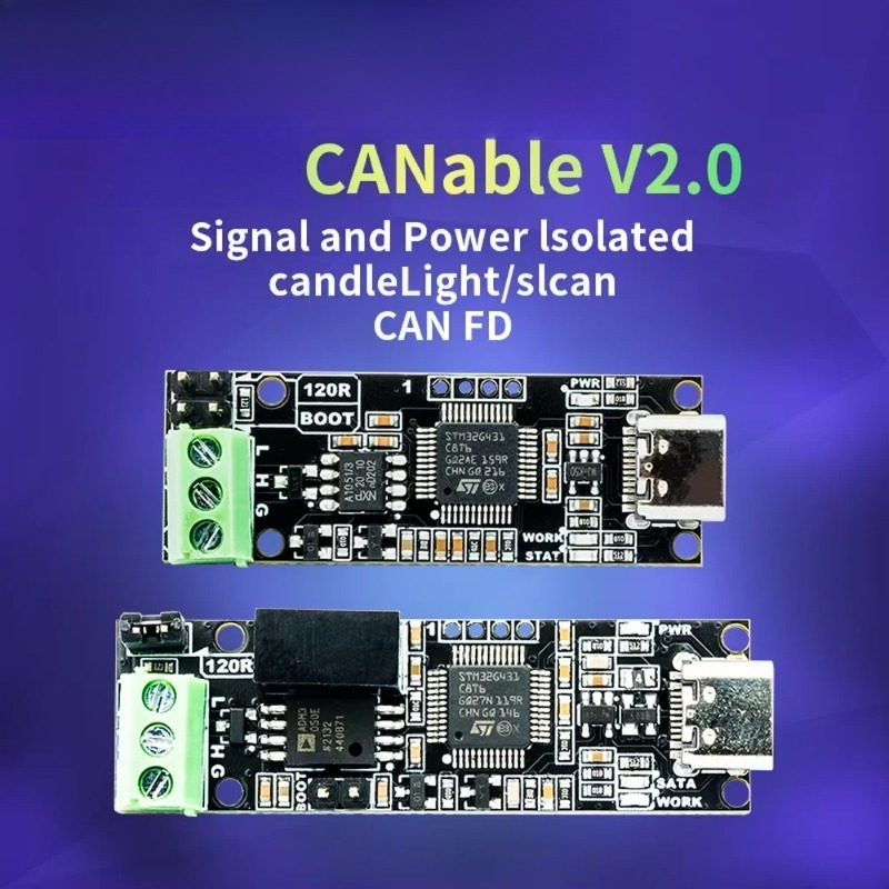 CANable V2.0 USB-адаптер CAN-ш – обзор и цена 3D Printing Klipper