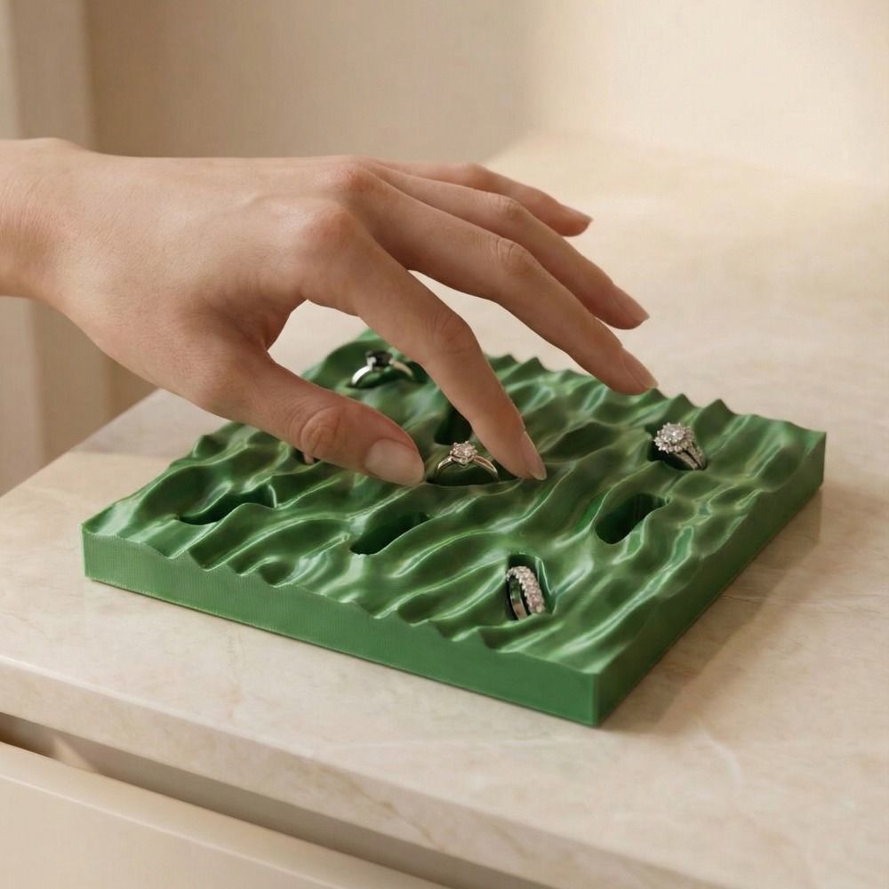 Минималистичные подставки для  – обзор и цена 3D Printing Ring Holder