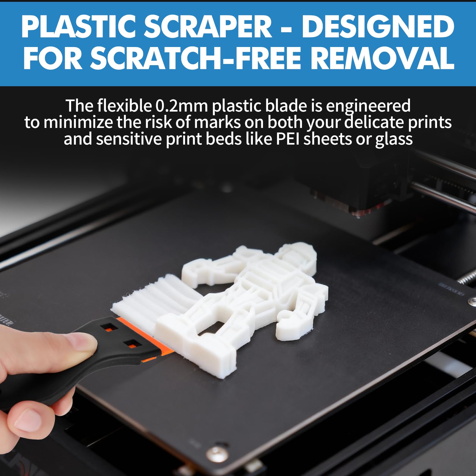 Съемный скребок для 3D-принтер – обзор и цена 3D Printing Waste