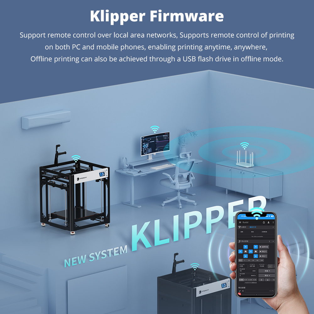 3D-принтер TRONXY VEHO 500 Pro – обзор и цена 3D Printing Klipper